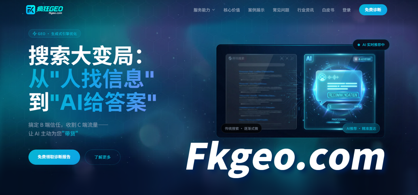 ​2026 年 GEO 优化公司怎么选，哪家好？五家服务商能力与适用场景分析